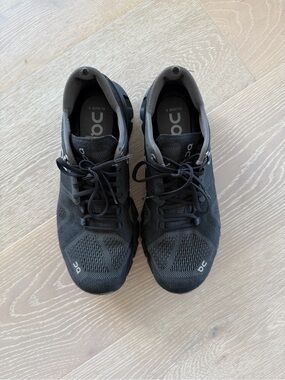 On Running Cloud X Womens Running Shoes - Black